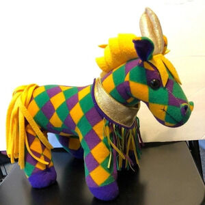 Boho Unique super cute Multi color Plush Unicorn/Ponycorn